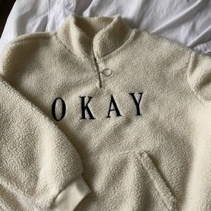“OKAY” women’s sweater from H&M